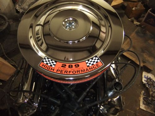 Rare early 289 hipo engine complete 1963 1/2 or 1964 shelby cobra, fairlane ford