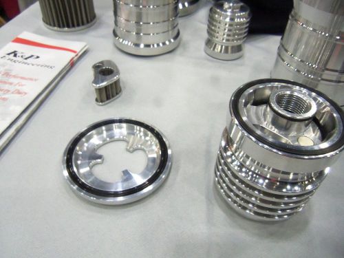 Gmc envoy chevy camaro covette v-8 lifetime  stainless oil filter cleanable reus