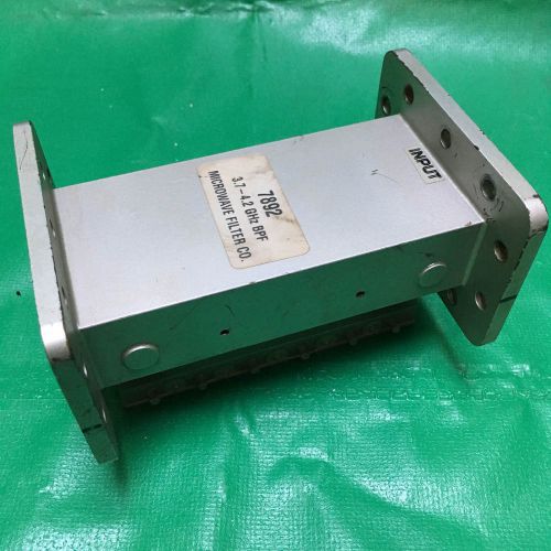 Microwave filter co band pass filter 7892. made in usa. free shipping