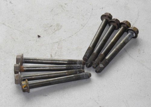 80&#039;s honda accord civic front steering beam bolts 8pc 90161-sh3-040 oem 12x113