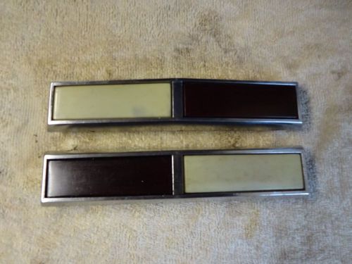 1965 66 67 68 69 70 cadillac deville fleetwood calais door panel interior lights