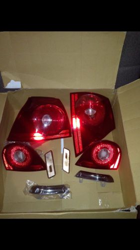 Vw gti mkv r32 oem smoked cherry red tail lights