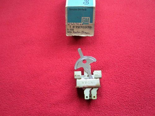 59,60,61,62 cadillac nos gm heater a/c blower switch