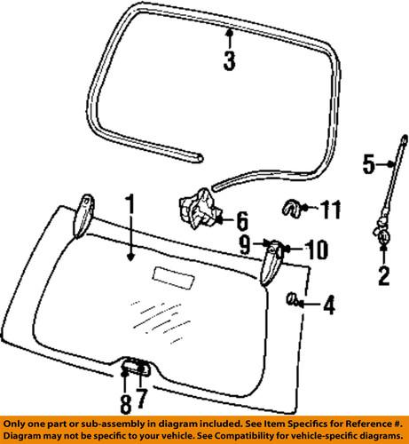 Jeep oem 55394184aa lift gate-ball stud