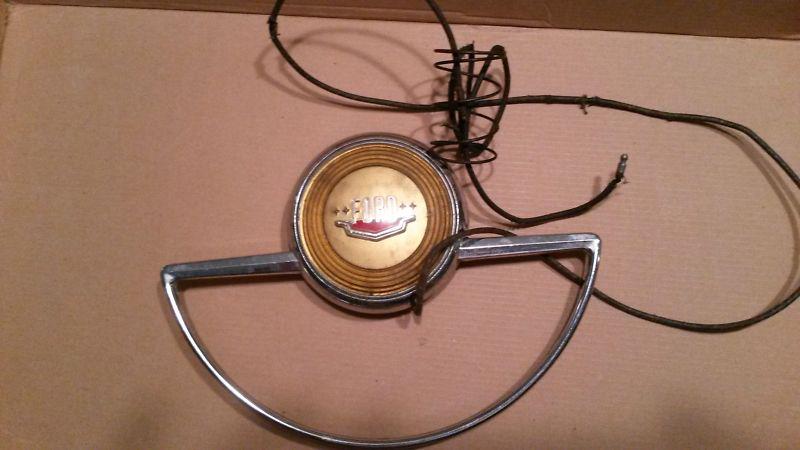 1950's ford mercury steering wheel horn ring 
