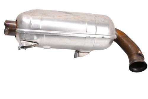 20 ski-doo mxz tnt 600r etec muffler exhaust pipe &amp; heat shields 129"