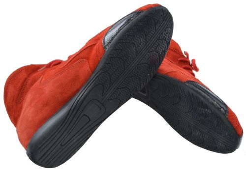 RJS RACING SFI 3.3/5 RACING DRIVING SHOES RED MID TOP MEN SIZE 9 IMSA SCCA IHRA, US $74.99, image 4