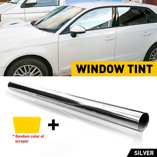 Silver 35% VLT Professional 20" x 10' Car Uncut Roll Window Tint Film + Tool Set, US $13.99, image 9