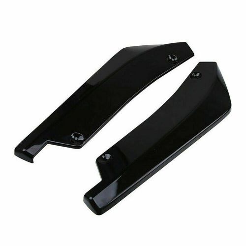 For BMW Front Rear Bumper Lip Spoiler Splitter Body Kit Side Skirt Glossy Black, US $68.86, image 5