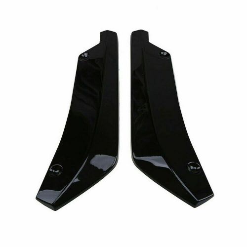 For BMW Front Rear Bumper Lip Spoiler Splitter Body Kit Side Skirt Glossy Black, US $68.86, image 6