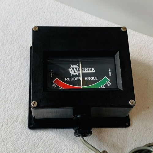 Vintage Wagner Rudder Angle Indicator Made In Japan, C $127.00, image 2