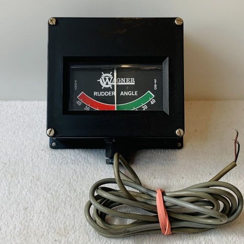 Vintage Wagner Rudder Angle Indicator Made In Japan, C $127.00, image 7
