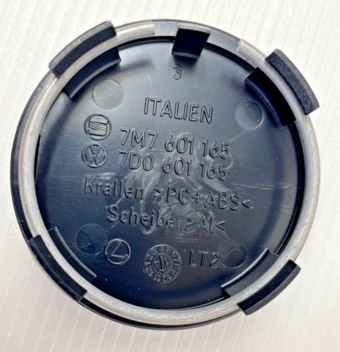 VW PASSAT B5 SHARAN TRANSPORTER T4 ALLOY WHEEL CENTRE HUB CAP COVER NEW GENUINE, US $, image 3