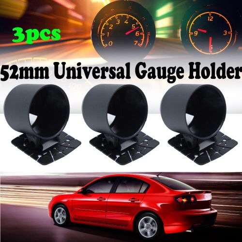 3Pcs 2" 52mm Car Swivel Single Hole Gauge Pod Holder Crack Bottom Mount Cup US, US $19.39, image 9