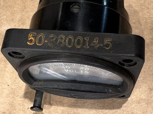 Raytheon aircraft  2 3/8"   dual voltmeter ammeter - volt ampmeter (p/n 8dw53)