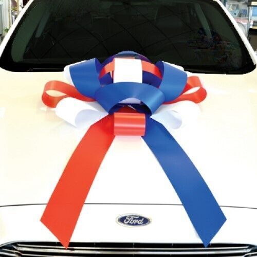 Jum-bow car bows, 30" wide, 30" tails