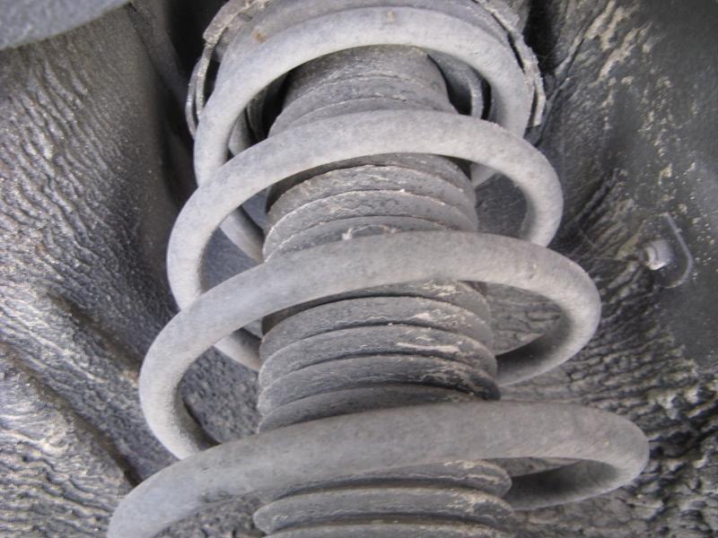 00 01 02 mazda 626 r. right passenger rh strut spring shock suspension rear 4cyl