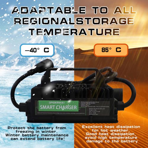 48Volt 15Amp Battery Charger O Ring Terminal Type For EZGO Club Car Golf Cart, US $109.99, image 5