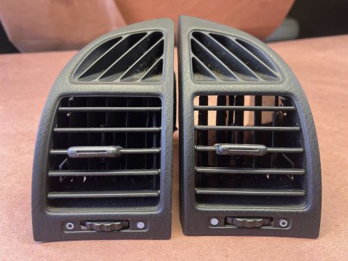 98 Honda Prelude AC Vents on Dashboard Dash Heater Vent BLACK Pair H22A4 97-01, US $24.99, image 6