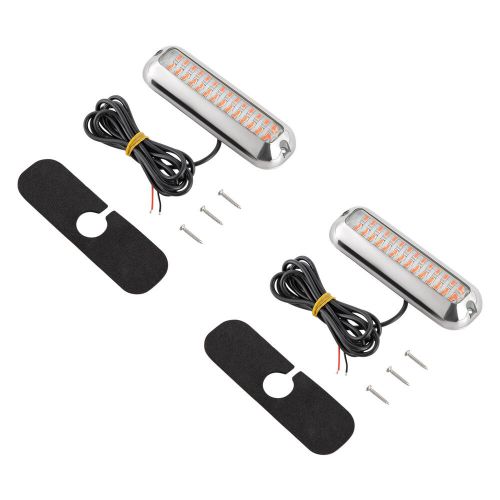 42* LED 1500ml Navigation Lights Marine Bow Light Lamp for Boat Pontoon Red 2pcs, US $18.83, image 6