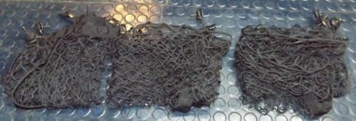 CARGO STORAGE NETS BLACK 40" X 14'' MARINE BOAT Bow (3Pcs.), US $30.00, image 3