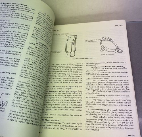 1965 Aircraft Inspection and Repair Acceptable Techniques Vintage Airplane Book, US $13.95, image 4