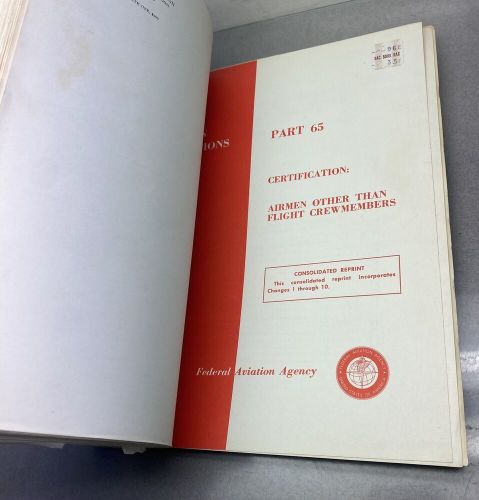 1965 Aircraft Inspection and Repair Acceptable Techniques Vintage Airplane Book, US $13.95, image 5