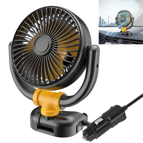 Car Mounted Fan 12V Refrigeration Small Vans Single Head Vehicles Car Fans, US $21.67, image 4