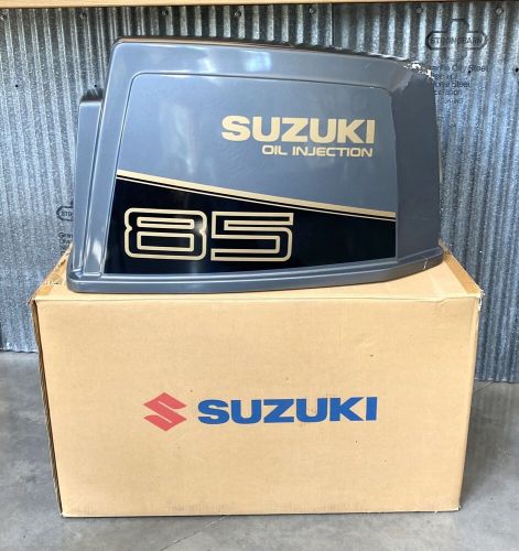 Suzuki 85 Engine Cowl Cover 61411-95825-0ED - New Old Stock w/minor damage *READ, US $99.99, image 15