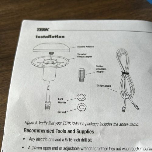 Terk xmarine siriusxm marine antenna
