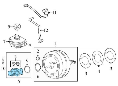 2017-2020 BMW 430I GRAN COUPE - Brake Master Cylinder 6851095, US $39.99, image 2