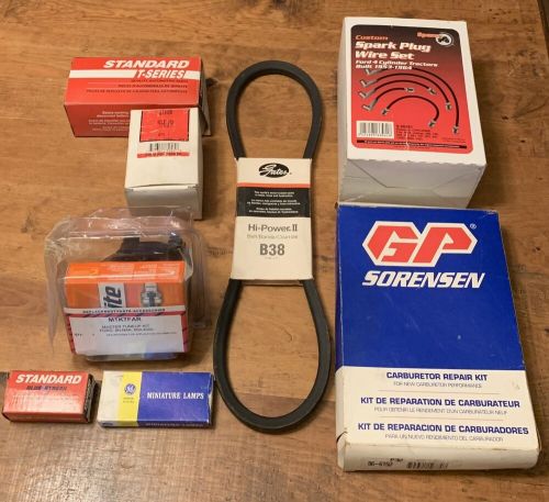 VTG 50s 60s Ford Tractor Parts Tune Up Kit Selenoid Spark Plug Wire Set Carb Kit, US $100.00, image 18