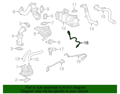 Genuine GM Exhaust Temperature Sensor 12683487, US $44.68, image 4