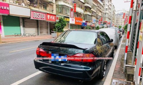 CARBON FIBER REAR DUCKBILL TRUNK SPOILER WING FOR 98-2002 6TH HONDA ACCORD SEDAN, US $205.00, image 8