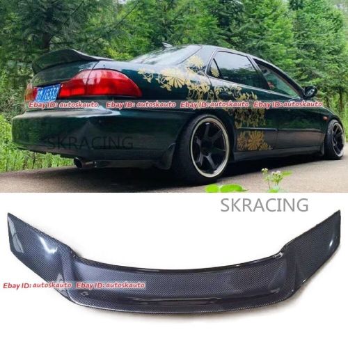 CARBON FIBER REAR DUCKBILL TRUNK SPOILER WING FOR 98-2002 6TH HONDA ACCORD SEDAN, US $205.00, image 12