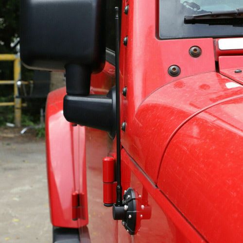 Radio base antenna cover kit for jeep wrangler 2007-2021 jk jl jlu gladiator jt