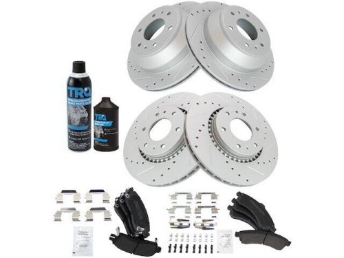 Front and Rear Brake Pad and Rotor Kit 36RQQH58 for Saab 97X 2005, US $277.85, image 2