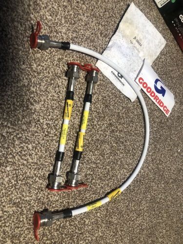 3x new goodridge performance braided brake lines seat leon cupra ssee0402-4c-cf