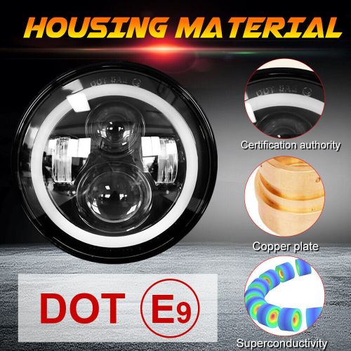 7" inch 150w led headlight for harley davidson street glide special flhxs flhx