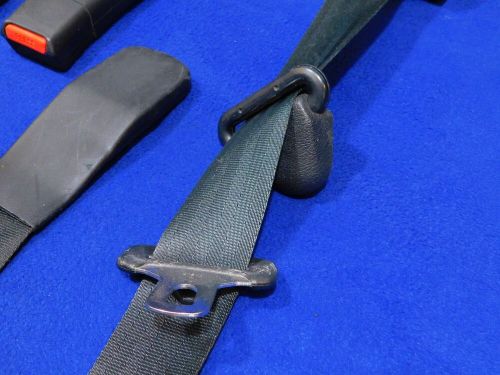 95 1995 Ford Mustang GT Black Coupe Front Seatbelt Set Seatbelts OEM T53, US $124.99, image 2