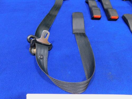 95 1995 Ford Mustang GT Black Coupe Front Seatbelt Set Seatbelts OEM T53, US $124.99, image 3