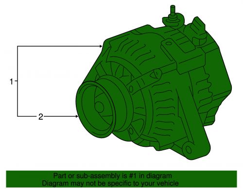 Genuine Toyota Alternator 27060-0T130-84, US $376.14, image 2