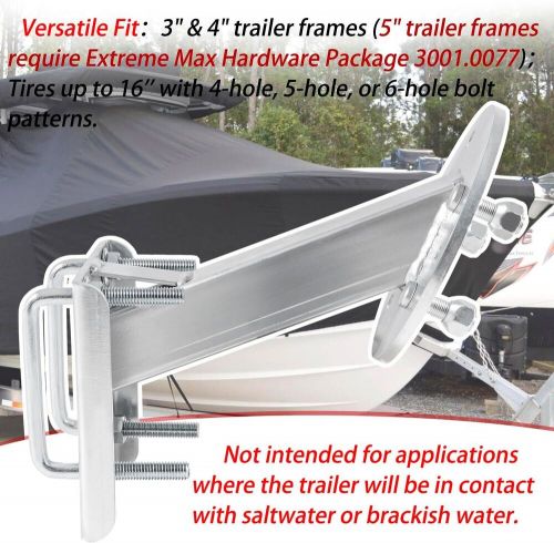 Spare Tire Mount Carrier Set High-Mount for 3" and 4" Trailer Frames 3001.0064, US $62.90, image 7