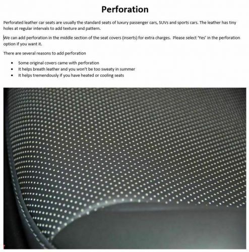 Mazda Miata / MX-5 (2015-2023) Replacement Leather Seat Covers, US $574.95, image 2