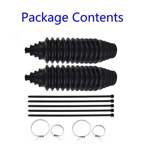 Gaiter Pinion Boot Silicone Rack-Pinion Steering + Clamps Kit Set 23x6cm Parts, US $24.58, image 21