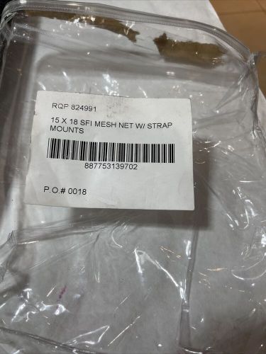 RaceQuip 824991 SFI Mesh Net w/ Strap Mounts 15x18 NEW, US $53.99, image 3