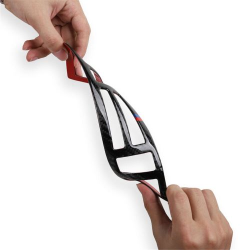 6PCS Power Window Lift Control Carbon Fiber Stickers Trim For VW Touareg 2011-18, US $37.99, image 4