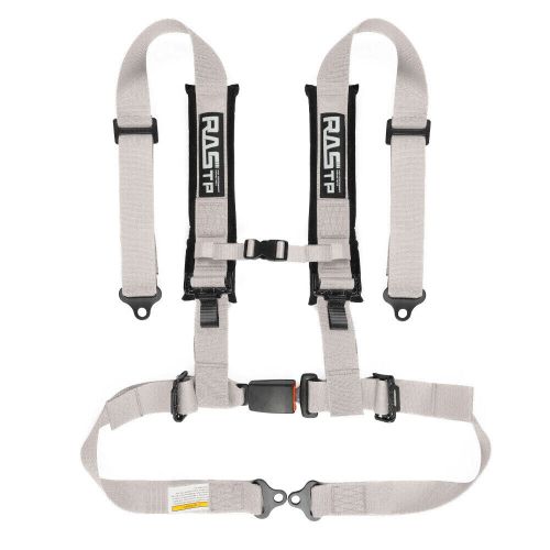 Universal 2" 4-Point Harness Quick Release Safety Seat Belt+1 Pair Shoulder Pads, US $62.88, image 5