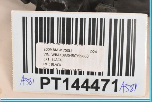 09-12 BMW 750i 750Li F02 F01 Right Passenger Air Intake Duct Tube 7184156 Oem, US $40.00, image 3