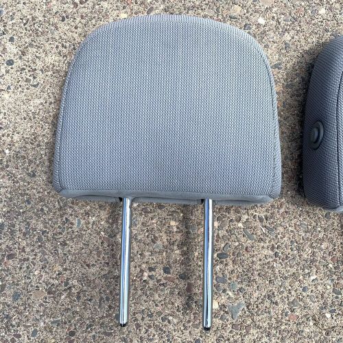 2009-2014 Ford F150 F-150 Front 2 Headrest Set OEM 2013 GRAY CLOTH Left Right, US $99.99, image 6